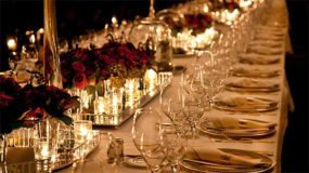 Wedding dinner & reception